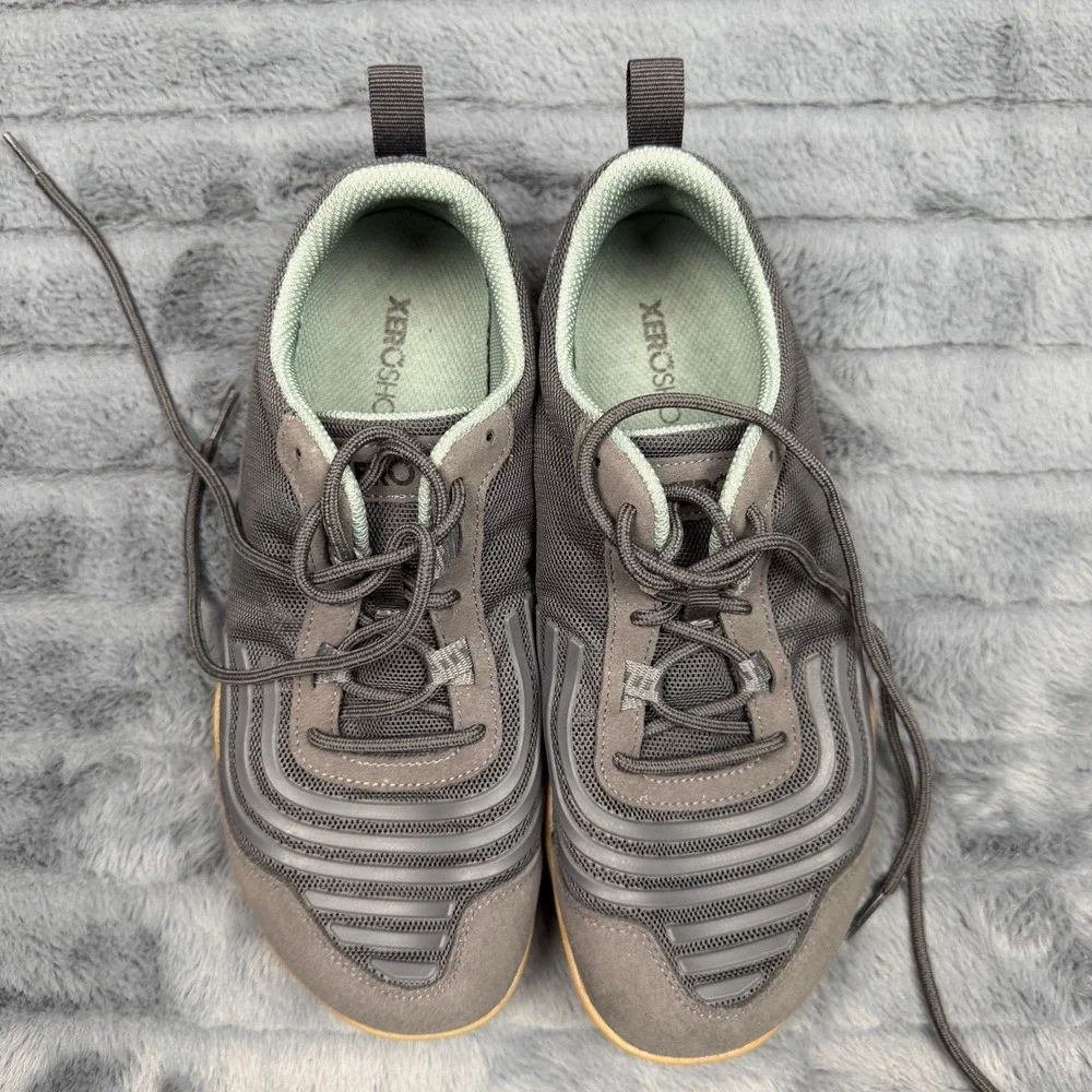 Xero Shoes 360 Mens Barefoot Training Shoes Grey Gum Sole Size 8.5 XY01-06/FW24